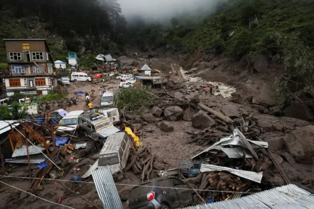 Indian Kashmir Floods and Landslides