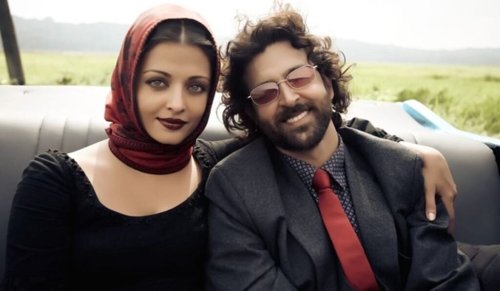 Hrithik Roshan and Aishwarya Rai in Bollywood movie Guzaarish 2010