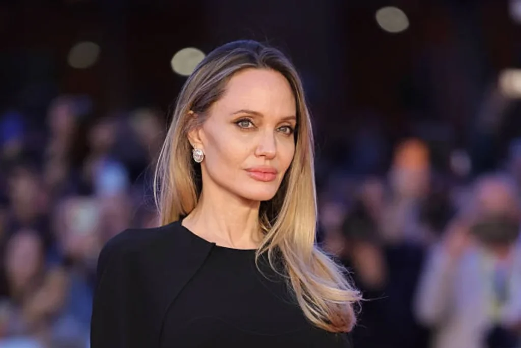Angelina Jolie Angelina Jolie biography image showing her age, husband, and net worth details
