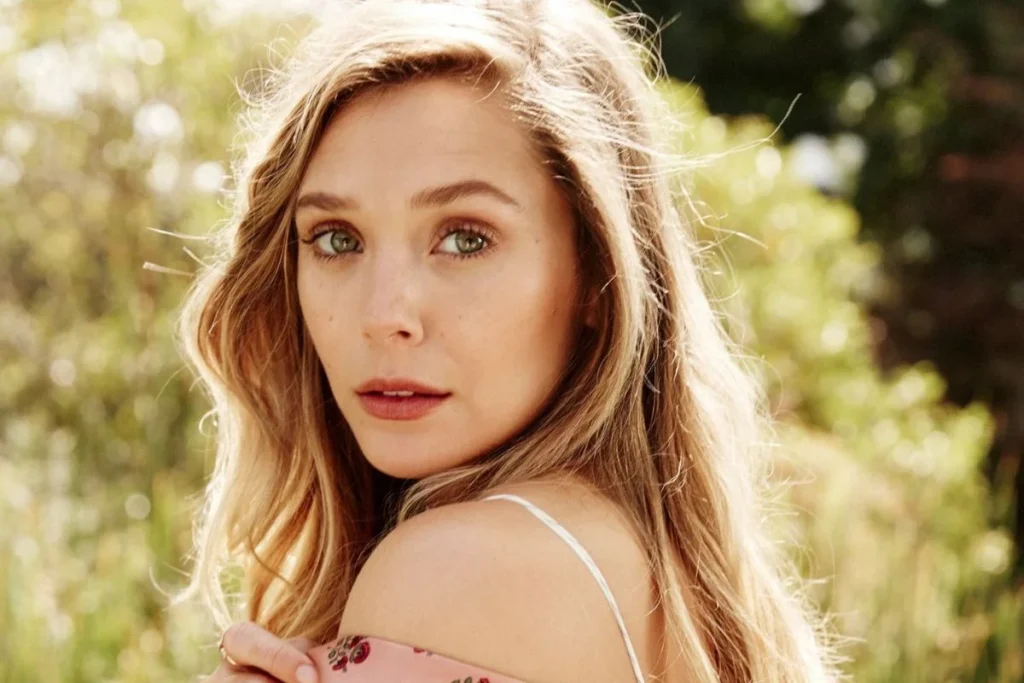 Elizabeth Olsen biography image showing her age, husband, TV shows and net worth details