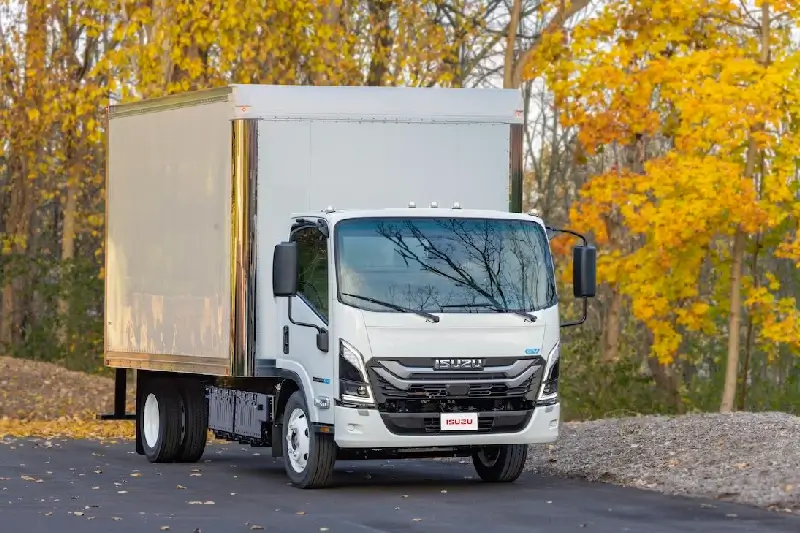 Isuzu NRR EV electric truck