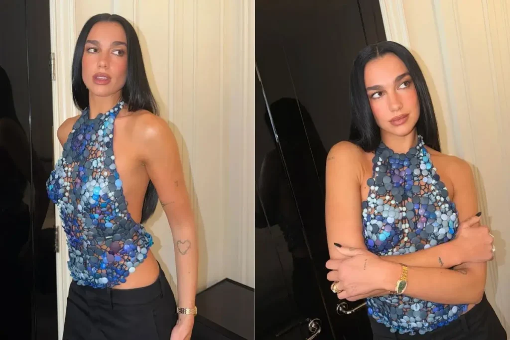 Dua Lipa Turns Heads in a Striking Blue Look During London Appearance Dua Lipa Turns Heads With Her Striking London Look
