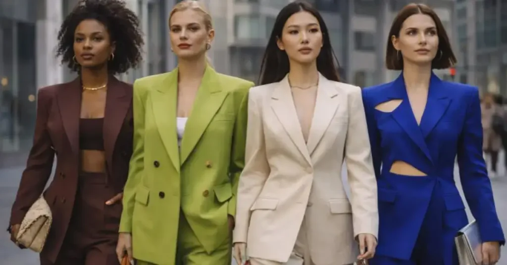 Modern tailored suits and blazers for Fall 2026 fashion