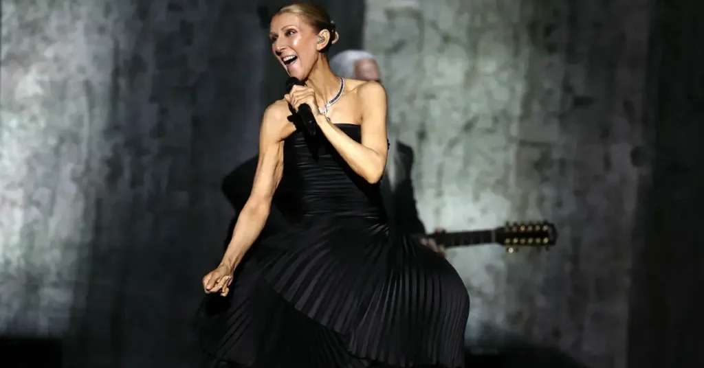 Céline Dion first concert 6 years