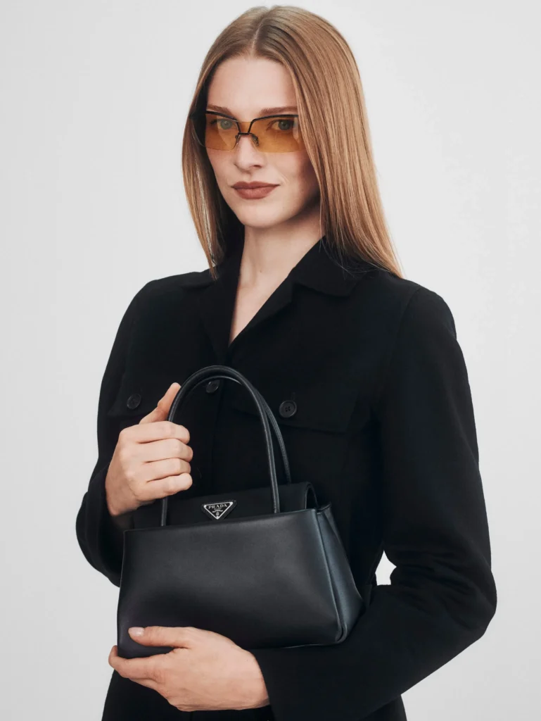Hunter Schafer Embraces a Sleek Prada Look