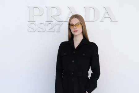 Hunter Schafer Prada look