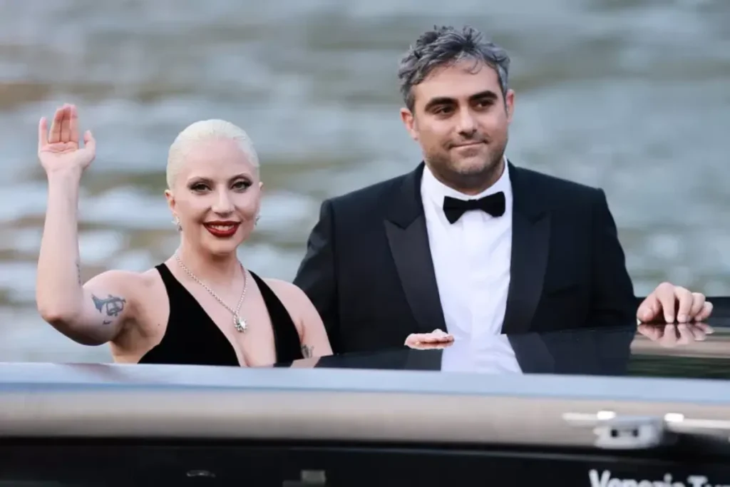 Lady Gaga and Michael Polansky beaming as new parents
