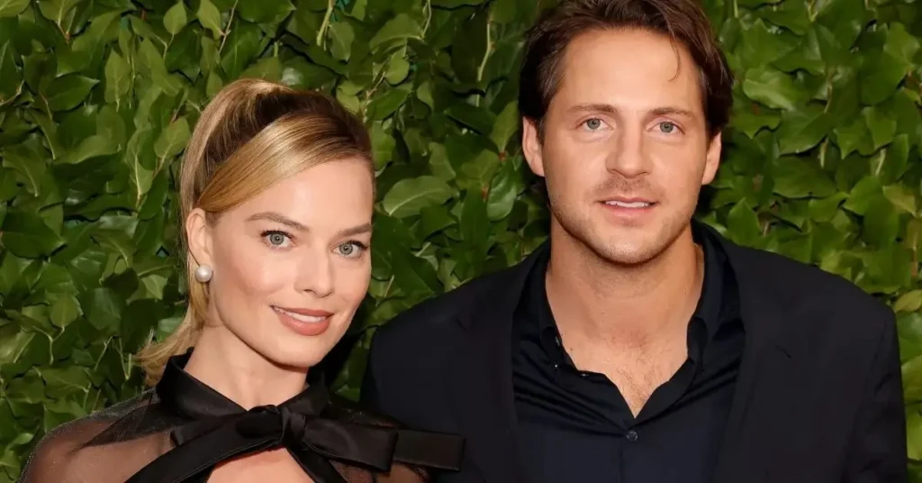 Margot Robbie and Tom Ackerly