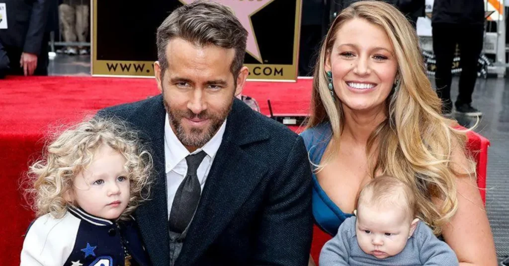 Ryan Reynolds and Blake Lively Children