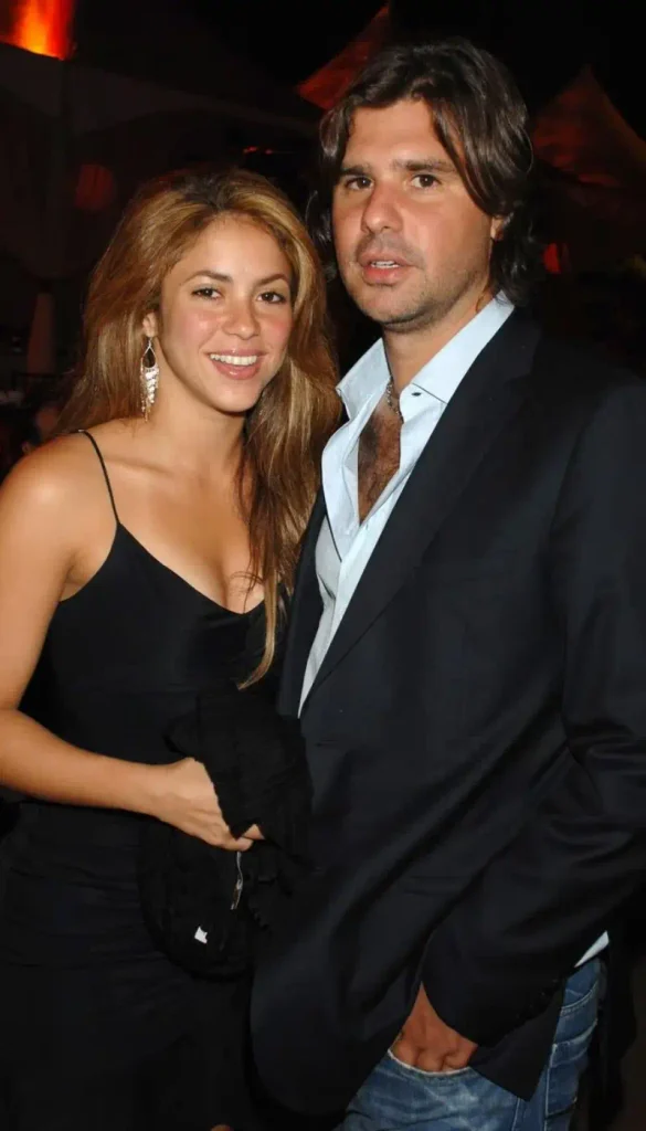 Shakira and Antonio de la Rua