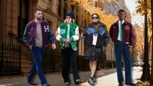 Celebrity-Inspired Varsity Jacket Outfits
