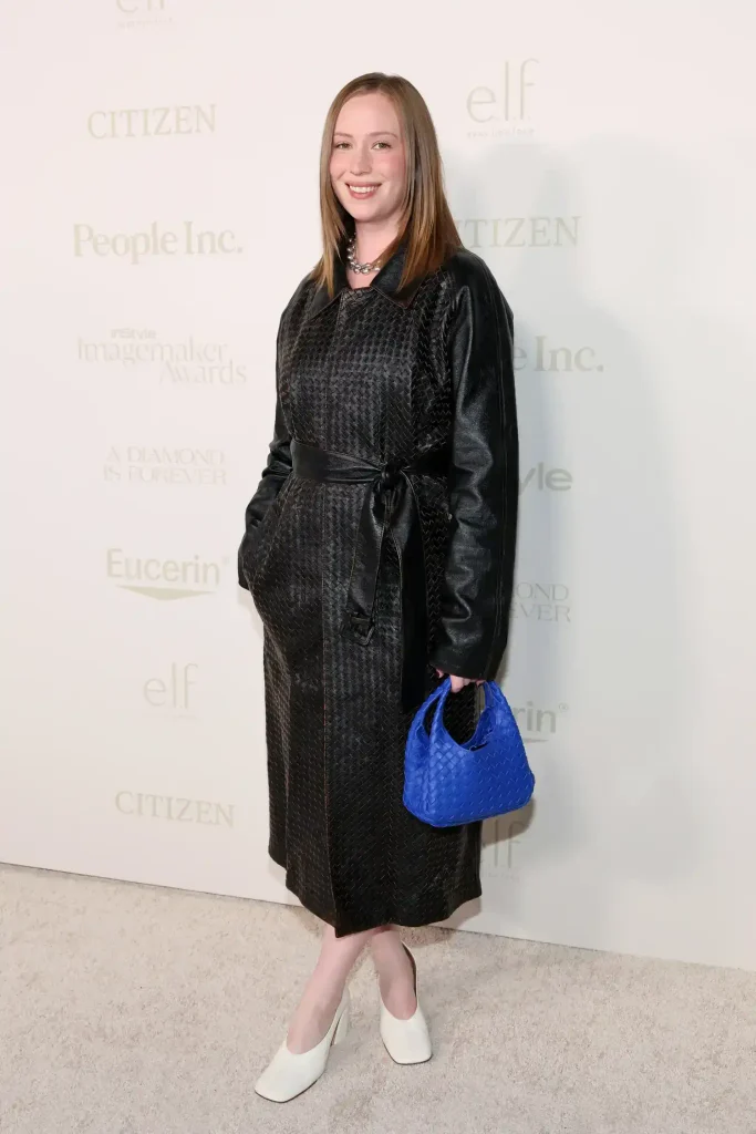 Hannah Einbinder in Bottega Veneta at the InStyle Imagemaker Awards 2026
