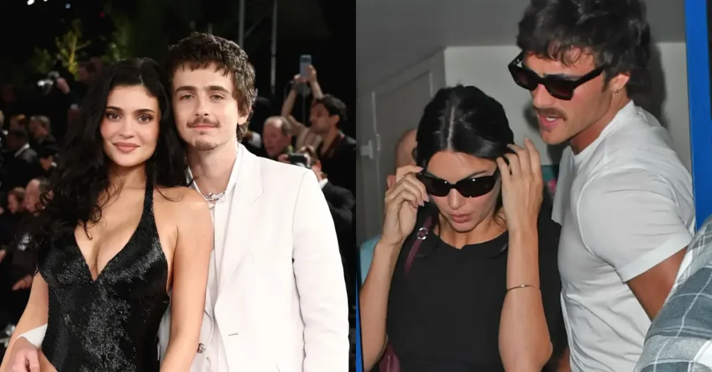 Kylie Jenner and Kendall Jenner pictured together amid reports about Kendall’s relationship with Jacob Elordi.